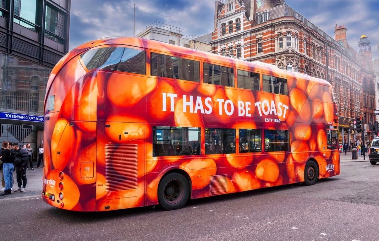 Bus advertising